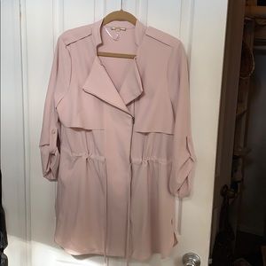 Blush pink coat